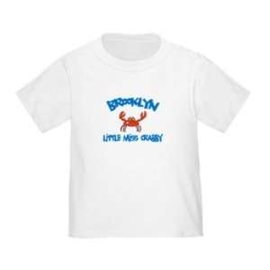    Personalized Brooklyn Little Miss Crabby Infant Toddler Shirt Baby