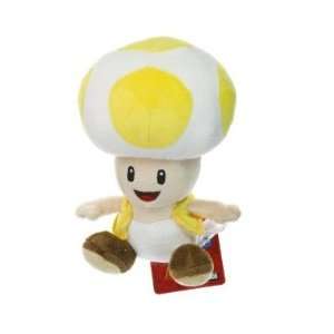   Toad ~6.75 Plush   New Super Mario Bros Wii Plush Series Toys & Games