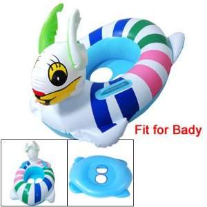   Soft Plastic Rabbit Shaped Swimming Set Boat for Baby Toys & Games