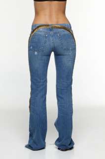   Small Roberto Cavalli Womens Jeans Pants Light Denim Ladies 252  