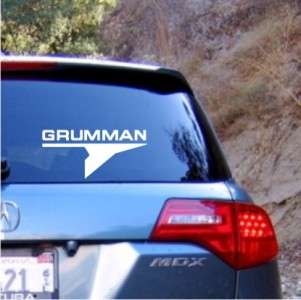 Grumman Logo Vinyl Decal Sticker 14 Colors to Choose  