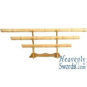  Natural Bamboo Sword Set