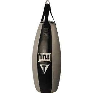 TITLE Tear Drop Synthetic Leath Heavy Bag Sports 