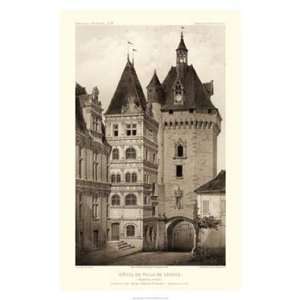  Sepia Chateaux VI   Poster by Victor Petit (20x30)