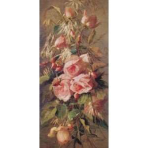 Roses   Teresa Hegg 14x30.5 