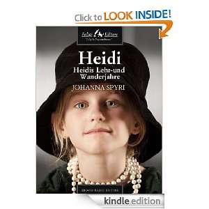 Heidis Lehr und Wanderjahre (German Edition) eBook 