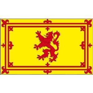  Scotland 12 x 18 Nylon Flag With Lion Patio, Lawn 