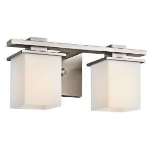   Tully Transitional Two Light Up / Down Bathroom Fixture from the Tully