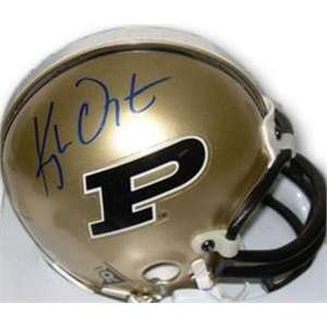   Kyle Orton autographed Football Mini Helmet (PURDUE) 
