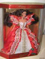 1997 Happy Holidays BARBIE Doll   Nice Red Dress  