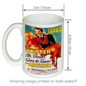  Mr Deeds Goes to Town Vintage Gary Cooper Movie COFFEE MUG 