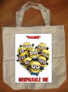 Despicable Me Personalized Tote Bag   NEW  