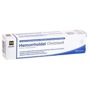  DG Health Hemorrhoidal Ointment   2 oz Health & Personal 
