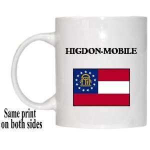  US State Flag   HIGDON MOBILE, Georgia (GA) Mug 