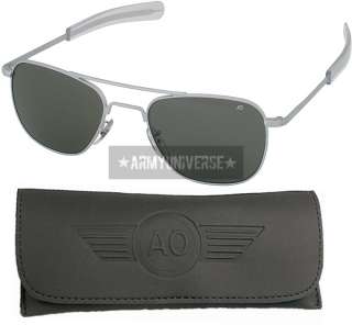 American Optics Military Genuine GI USAF Aviator Pilot Sunglasses US 