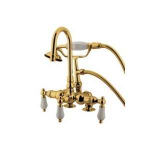  Elements of Design High Rise Clawfoot Tub Filler With Hand 