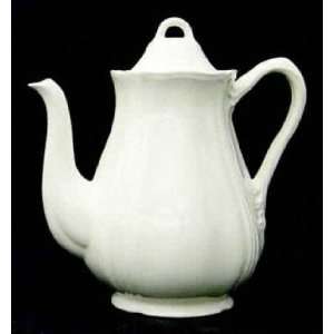  Wedgwood Cream Ware Collection Queens Plain Coffee Pot 