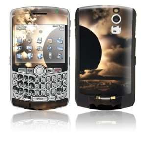 Moon Shadow Design Protective Skin Decal Sticker for Blackberry Curve 