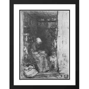 Whistler, James Abbott McNeill 28x38 Framed and Double Matted Old 