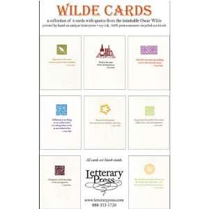  Wilde Cards Letterary Press
