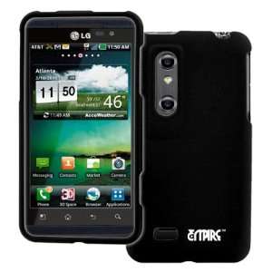  EMPIRE Black Rubberized Hard Case Cover for AT&T LG Thrill 