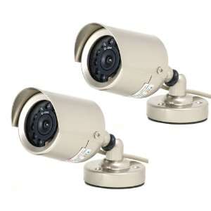  Q See QSOCWCPK Weatherproof Color CMOS Camera Kits with 