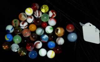 The following listing is of Old Marbles Lot #12 of Mixed Marbles Few 
