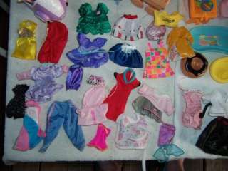 HUGE LOT BARBIE KELLY AND SAME SIZE FRIENDS, ACCESSORIES, FURNITURE 
