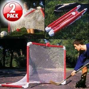  Hockey/Soccer Folding Goal 2 Pack 