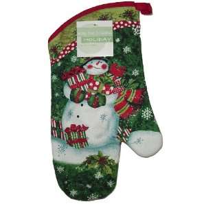   Dee Oven Mitt Traditional Snowman Christmas Holiday