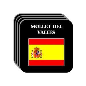 Spain [Espana]   MOLLET DEL VALLES Set of 4 Mini Mousepad Coasters