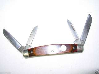 Remington R 17 Exotic Wood 4 blade Congress Knife  