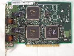 Intel Dual NIC E139761 PCI Network Card 711269 003 Used  