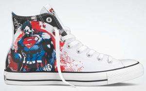 New Converse All Star Chuck Taylor DC Comics   Superman White Limited 