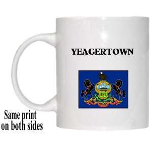  US State Flag   YEAGERTOWN, Pennsylvania (PA) Mug 