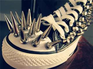 10x 29mm Cone Metal Screwback Spikes Studs Bag Bracelet Cloth Shoes 