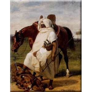   hunter 23x30 Streched Canvas Art by Vernet, Horace