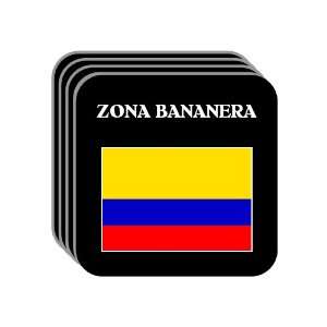  Colombia   ZONA BANANERA Set of 4 Mini Mousepad Coasters 
