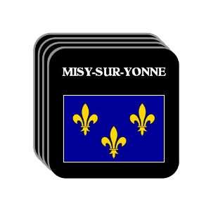  Ile de France   MISY SUR YONNE Set of 4 Mini Mousepad 