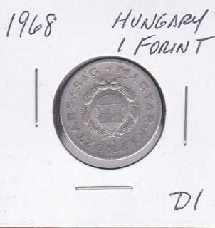 1968 Hungary 1 Forint World Coins  