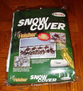  LAYOUT GROUND HUNTING BLIND SNOW COVER NEW 700905014019  