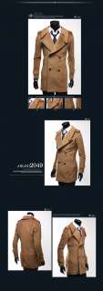 J01 08 Winter Woolen Casual Double coat Luxury jackets Korea Dandy 
