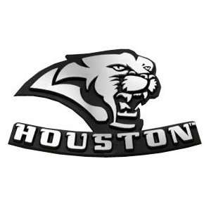  Houston Cougars Silver Auto Emblem Best Gift Sports 