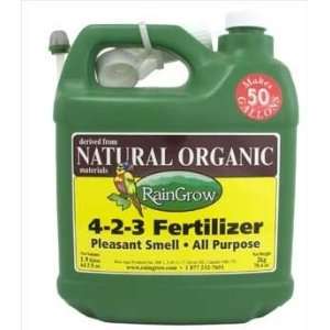  Rain Grow 70.4 Oz. Organic Liquid Fertilizer 4 2 3 Patio 