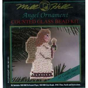   CANDLE ANGEL MILL HILL HOLIDAY ORNAMENT CCS KIT Arts, Crafts & Sewing
