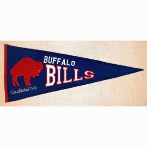  BSS   Buffalo Bills NFL Throwback Pennant (13x32 