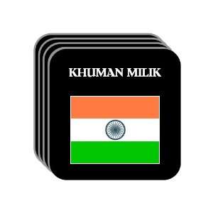  India   KHUMAN MILIK Set of 4 Mini Mousepad Coasters 