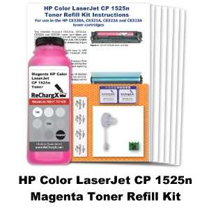  HP Color Laserjet CP1525n Magenta Toner Refill Kit Office 