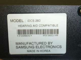 Samsung Model iDCS 28D 28 Button Business Telephone Phone  