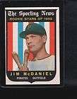 1959 Topps #134 Jim McDaniel RS RC EX/EX+ C112275